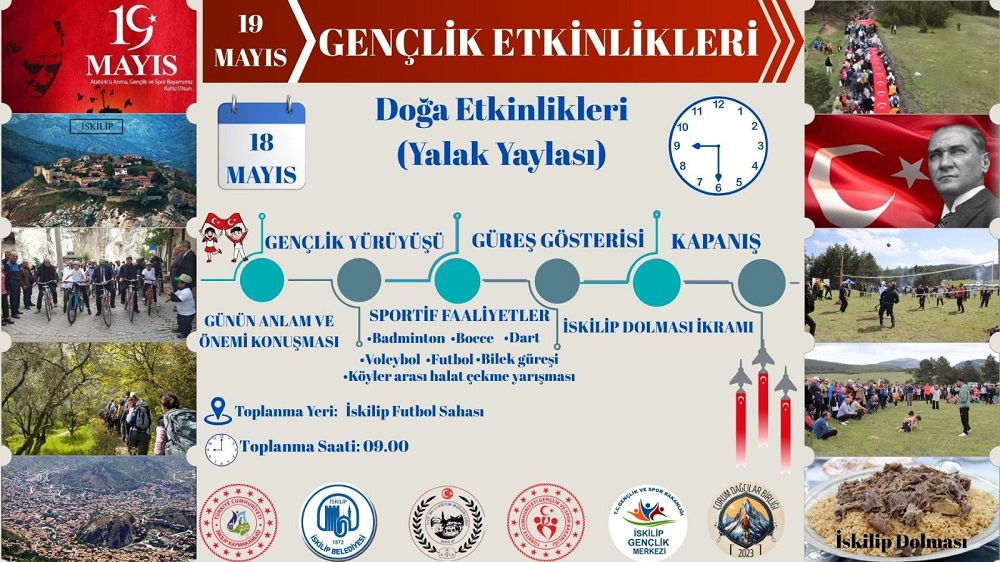 19 Mayıs Gençlik ve Spor Bayramı Programı Kapsamında Düzenlenecek Olan  "Gençlik Yürüyüşü" ne Tüm Halkımızı Davet Ediyoruz
